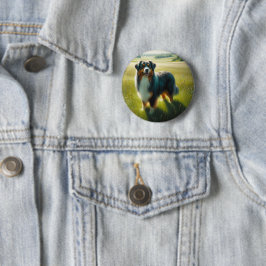 Australischer Schäferhund Button