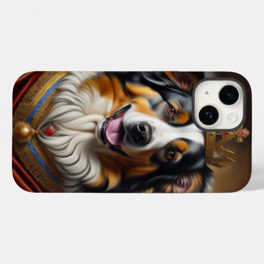 Australischer Schäferhund Case-Mate iPhone Hülle (Rückseite (Horizontal))