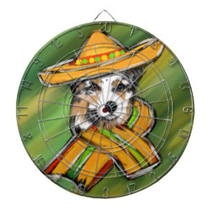 Australischer Schäferhund Dartscheibe