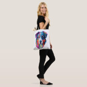 Australischer Schäferhund Dog Colorful 3 Tasche (Am Model)