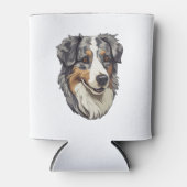 Australischer Schäferhund Dosenkühler (Vorderseite)