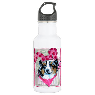 AUSTRALISCHER SCHÄFERHUND EDELSTAHLFLASCHE