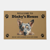 Australischer Schäferhund Fußmatte (Vorderseite)