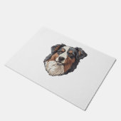 Australischer Schäferhund Fußmatte (Schrägansicht)