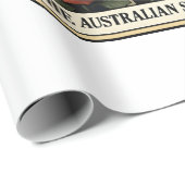 Australischer Schäferhund Geschenkpapier (Rolleneckpunkt)