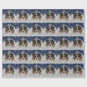 Australischer Schäferhund Geschenkpapier (Flach)