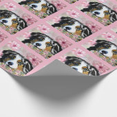 AUSTRALISCHER SCHÄFERHUND GESCHENKPAPIER (Ecke)