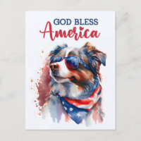 Australischer Schäferhund, Gott segne Amerika Post