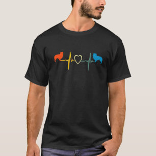 Australischer Schäferhund Herzschlag Australischer T-Shirt