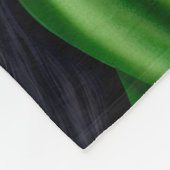 Australischer Schäferhund in St. Patrick's Day Dre Fleecedecke (Ecke)