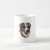 Australischer Schäferhund Kaffeetasse (Mittel)