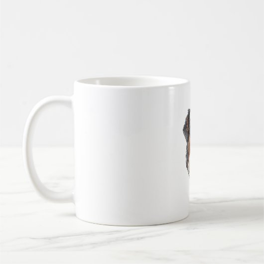 Australischer Schäferhund Kaffeetasse (Links)