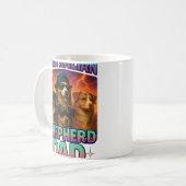 Australischer Schäferhund Kaffeetasse (Vorderseite Links)