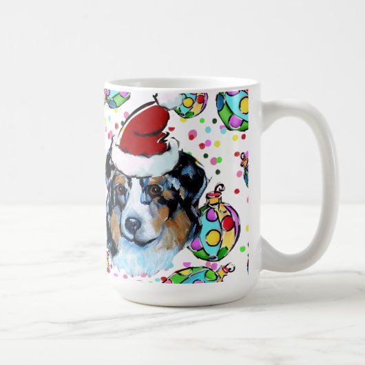 AUSTRALISCHER SCHÄFERHUND KAFFEETASSE (Rechts)