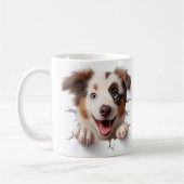Australischer Schäferhund Kaffeetasse (Links)