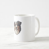 Australischer Schäferhund Kaffeetasse (VorderseiteRechts)