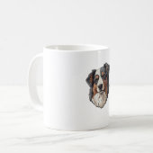 Australischer Schäferhund Kaffeetasse (Vorderseite Links)