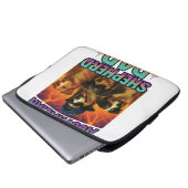 Australischer Schäferhund Laptopschutzhülle (Vorne Knopf)