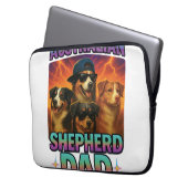 Australischer Schäferhund Laptopschutzhülle (Vorderseite Links)