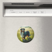 Australischer Schäferhund Magnet (In Situ (Geschirrspüler))