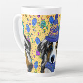 AUSTRALISCHER SCHÄFERHUND MILCHTASSE (Linke Ecke)