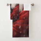 Australischer Schäferhund mit Weihnachten des Weih Badhandtuch Set (Insitu)