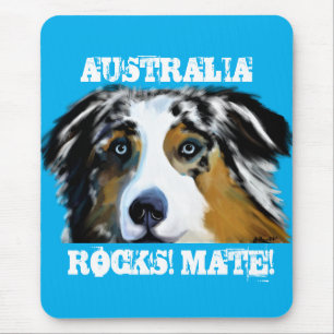 AUSTRALISCHER SCHÄFERHUND MOUSEPAD
