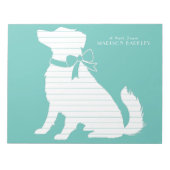 Australischer Schäferhund Notizblock (Vorderseite)