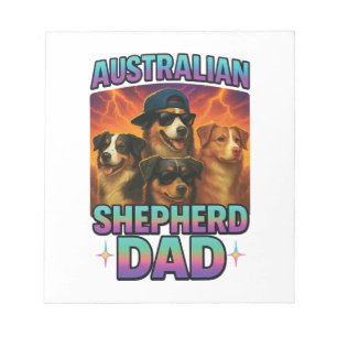Australischer Schäferhund Notizblock