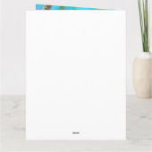 Australischer Schäferhund On Beach Liebhaber Somme Karte (Rückseite)