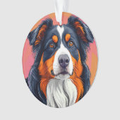 Australischer Schäferhund Ornament (Vorderseite)