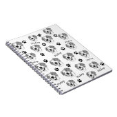 Australischer Schäferhund Personalisierte Hand Zei Notizblock (Rechte Seite)