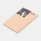 AUSTRALISCHER SCHÄFERHUND POST-IT KLEBEZETTEL (angewinkelt)