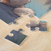 Australischer Schäferhund Puzzle (Seite)