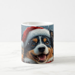 Australischer Schäferhund Roller Coaster Weihnacht Kaffeetasse