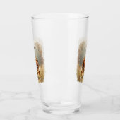 Australischer Schäferhund Rot Merle Aussie Glas (Links)