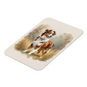 Australischer Schäferhund Rot Merle Aussie Magnet (Linke Seite)