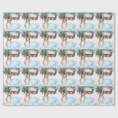 Australischer Schäferhund (rot) Wrapping Paper Geschenkpapier (Flach)