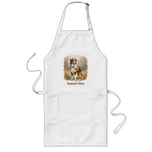 Australischer Schäferhund Roter Merle Aussie Lange Schürze