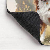 Australischer Schäferhund Roter Merle Aussie Mousepad (Ecke)