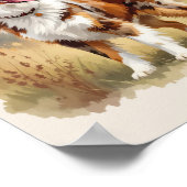 Australischer Schäferhund Roter Merle Aussie Poster (Ecke)