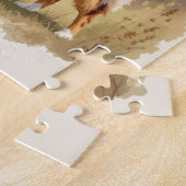 Australischer Schäferhund Roter Merle Aussie Puzzle (Seite)