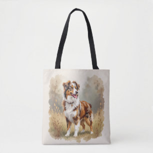 Australischer Schäferhund Roter Merle Aussie Tasche