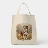 Australischer Schäferhund Roter Merle Aussie Tragetasche (Rückseite)