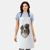 Australischer Schäferhund Schürze (Getragen)