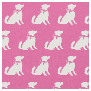 Australischer Schäferhund Silhouette Pet Aussie Pi Stoff