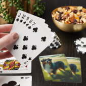 Australischer Schäferhund Spielkarten (In Situ)