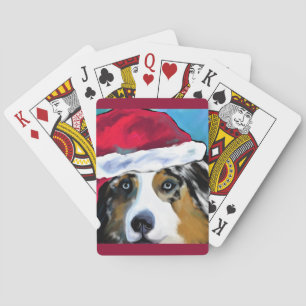 Australischer Schäferhund Spielkarten