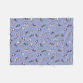 Australischer Schäferhund spielt Spaß Fleece Blank (Vorderseite (Horizontal))