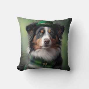 Australischer Schäferhund St. Patrick  Kissen
